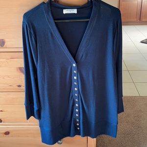 Nwot  cardigan xl snap buttons